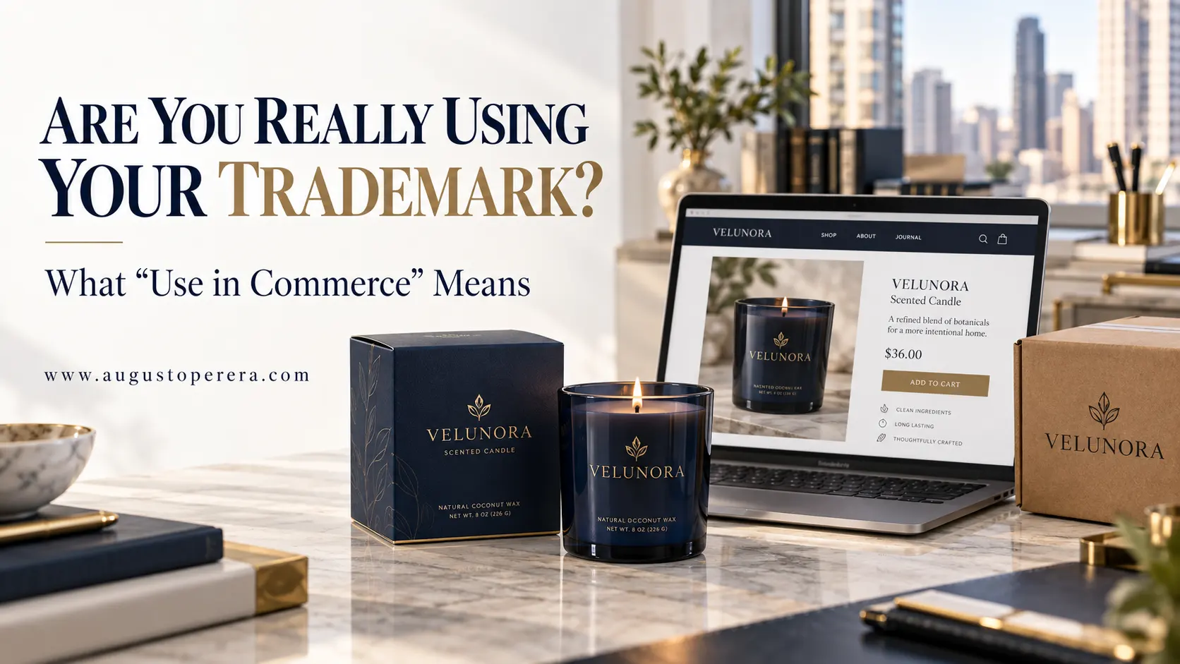 Are You Really Using Your Trademark? What use in commerce means - branded product, online store and shipment