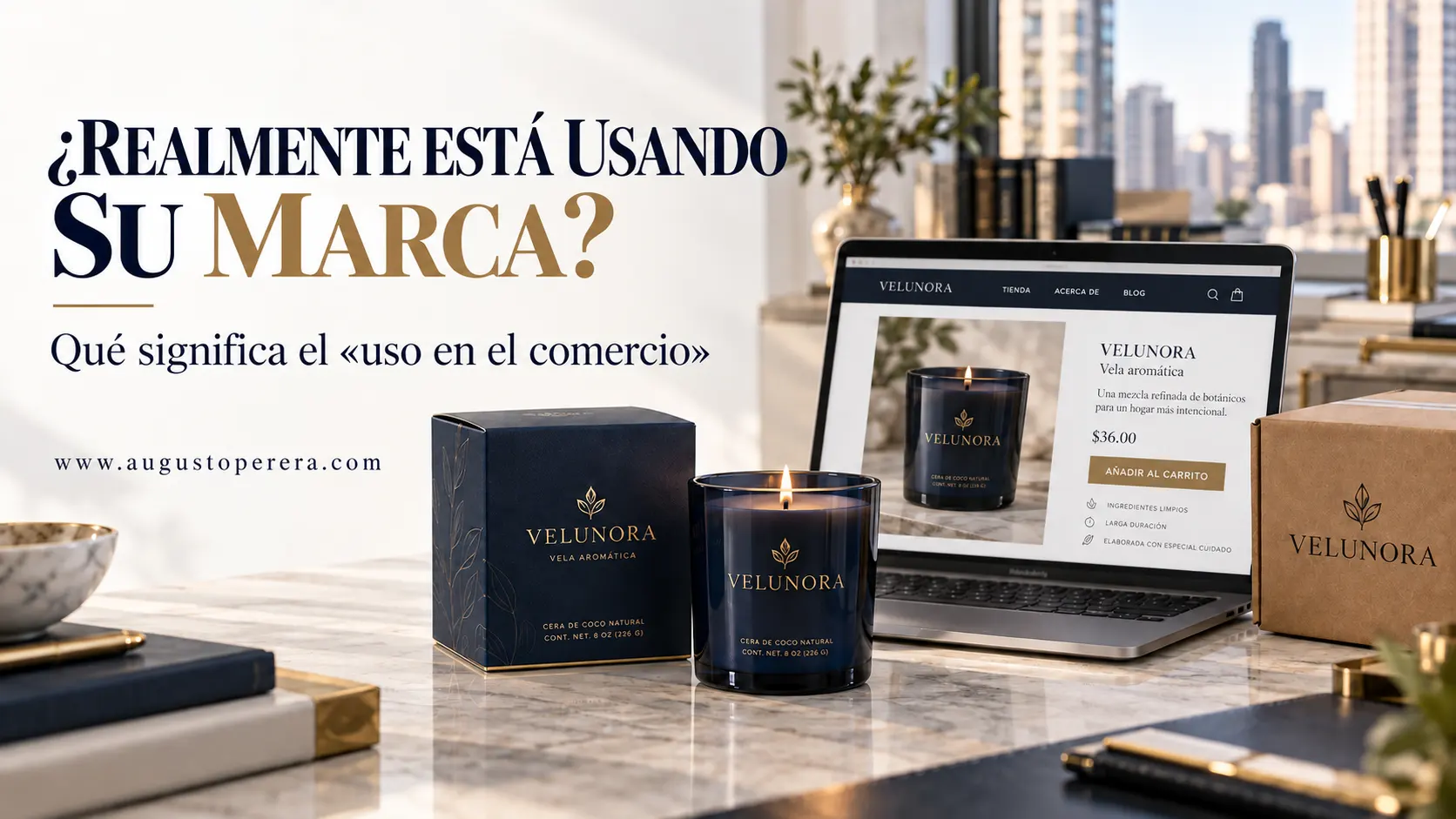 ¿Realmente está usando su marca? Qué significa el uso en el comercio - producto, tienda en línea y envío con la marca